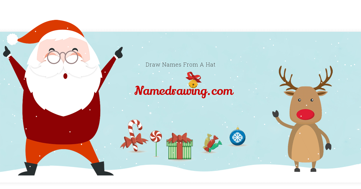 Free Name Drawing Utility for Christmas Gift Exchange or Secret ...